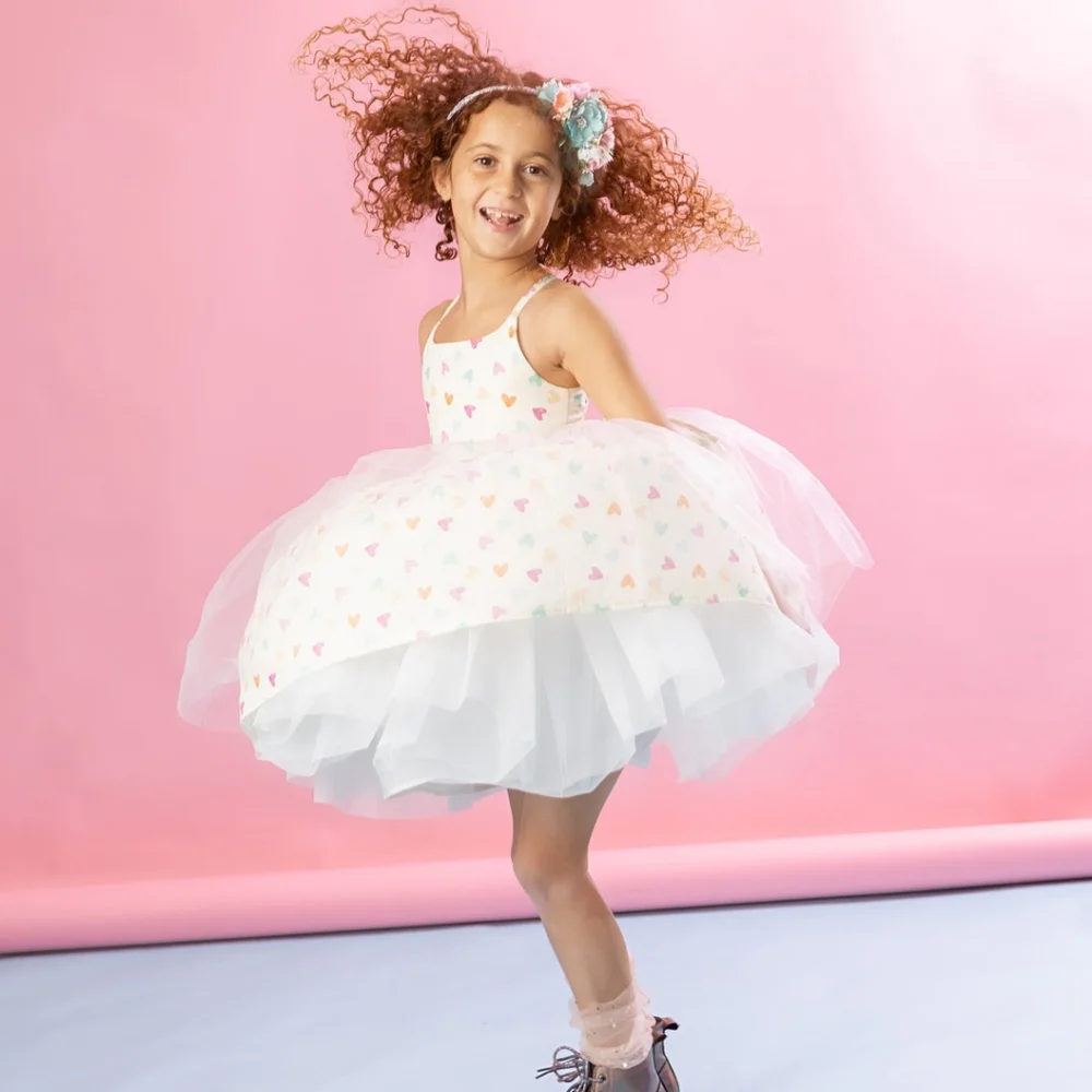Calluna Candy Hearts Dress Sz 7